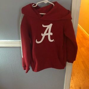 Kids Alabama Hoodie Size 7 Unisex